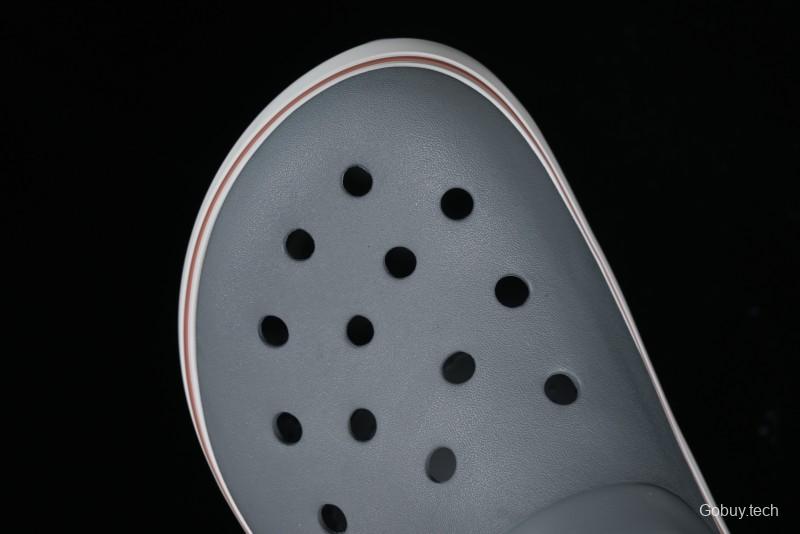 Crocs Crocband Platform Rainbow Comfortable Thick-Soled Clog Sandals - B.D4