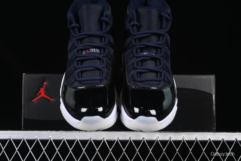 Nike Air Jordan 11 Retro High Navy Blue Basketball Shoes - CT8012-406