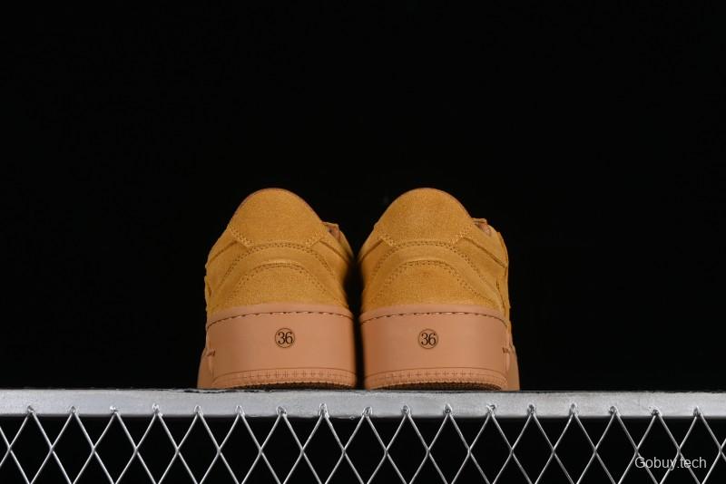 SMFK Comfortable Chunky Sole White Sneakers - T.D4