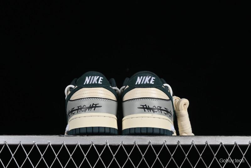 Nike Dunk Low Panda Prank Universe Exploration - Star Trek Mocha SB Strap Low-top Casual Sneakers - FQ8080-133