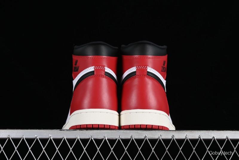 Nike Air Jordan 1 High OG "Black Toe Reimagined" Retro Basketball Shoes - DZ5485-106