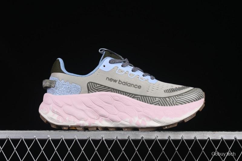 New Balance Fresh Foam X More V3TDS Low-Top Running Shoes with Durable Slip-Resistant Outsole - WTMORUG3