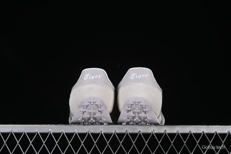 Classic Onitsuka Tiger Mexico 66 Shoes – White & Grey Minimalist Design