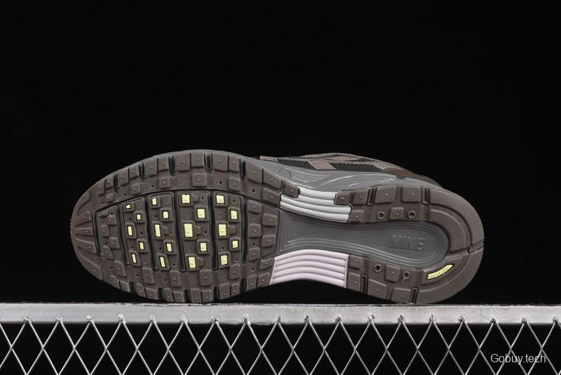 Nike P-6000 Prm Retro Casual Sneakers with Layered Design - CD6404-202