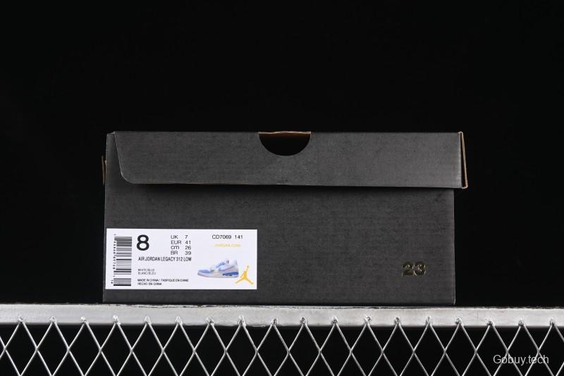 Nike Air Jordan Legacy 312 Low AJ312 Sneakers with Triple Strap Design - CD7069-141