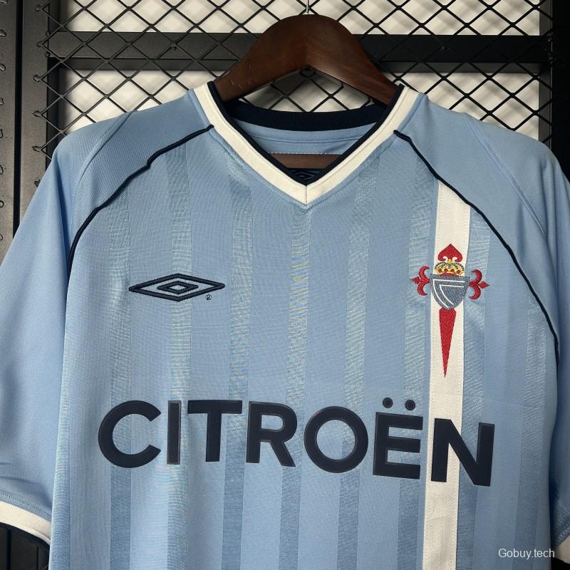 01/02 Retro Celta Home Jersey