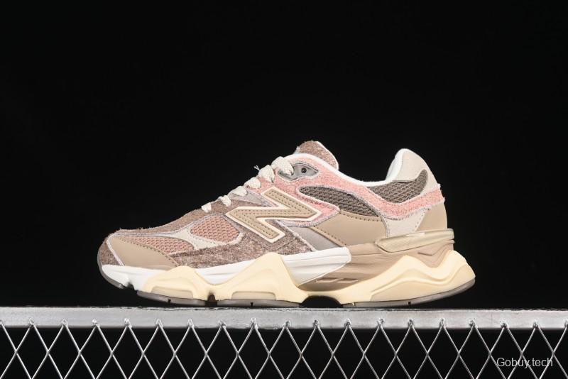 New Balance NB9060 Series Retro Casual Running Shoes with ABZORB Cushioning - U9060NTB