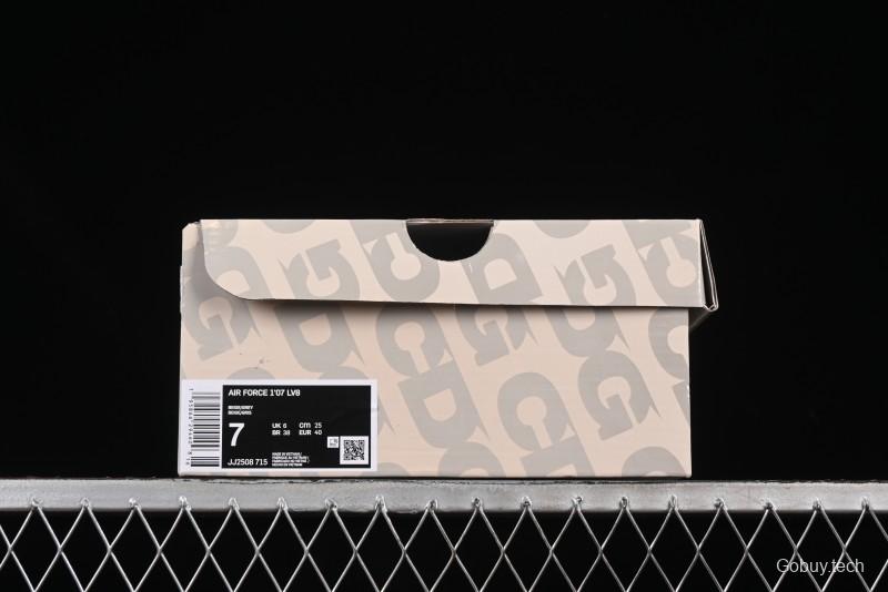 Nike Air Force 1'07 Low The North Face Collaboration Grey Multi-Tone Casual Sneakers - JJ2508-715