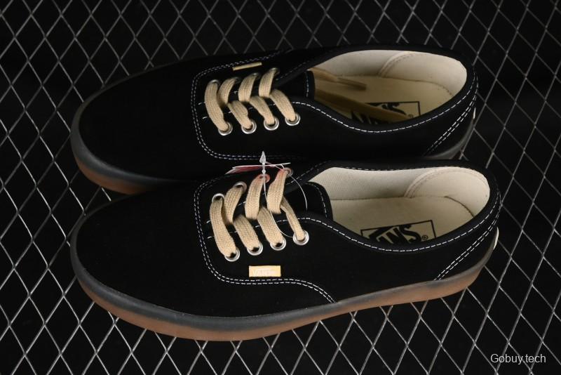 Vans Premium Authentic Suede Retro Sneakers with Translucent Rubber Sole - VN000CRQ6RJ