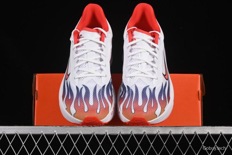 Nike Zoom Fly 6 Lightweight Responsive Running Shoes with Carbon Fiber Plate - HQ3498-100