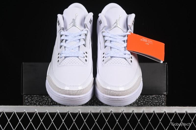 Nike Air Jordan 3 Retro Pure Money Sneakers - CT8532-111