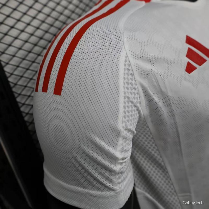 Player Version 25/26 Liverpool Away White Jersey