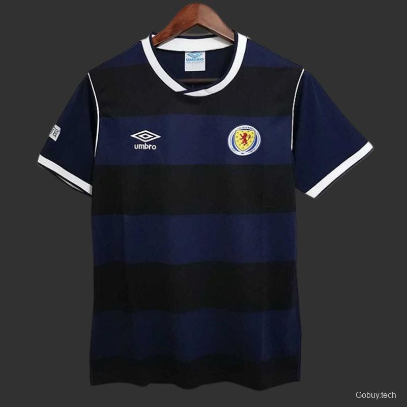 Retro 1986 Scotland Home Jersey