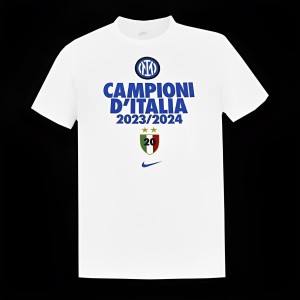 23/24 Inter Milan CAMPIONI D'ITALIA  White  T-Shirts