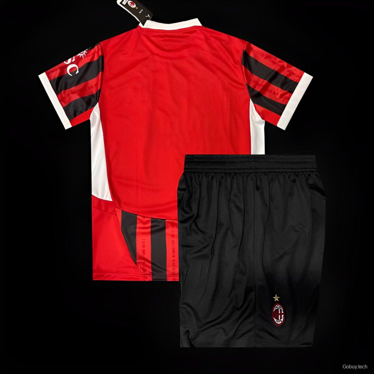 24/25 Kids AC Milan Home Jersey