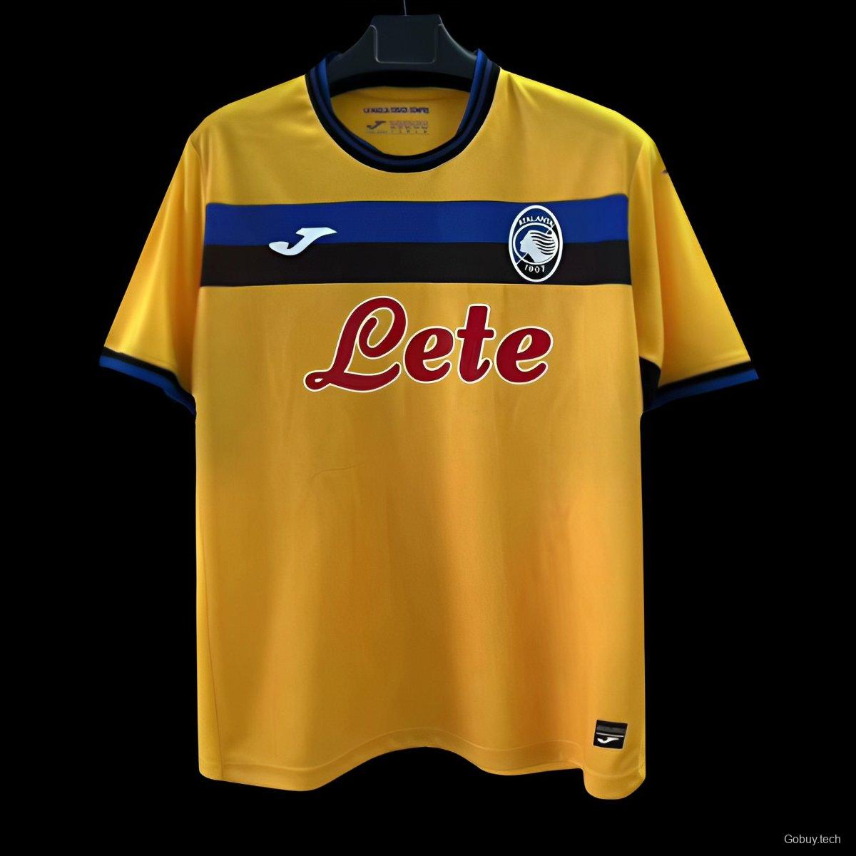 24/25 Atalanta Third Yellow Jersey