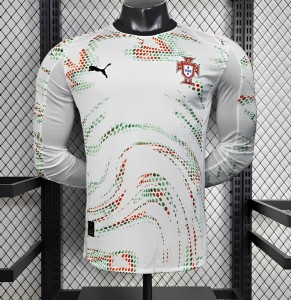 25/26 Player Version Portugal Away Long Sleeve Jersey