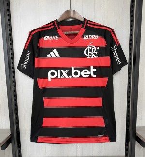 25/26 Flamengo Home All Sponsors S-XXXXL Jersey