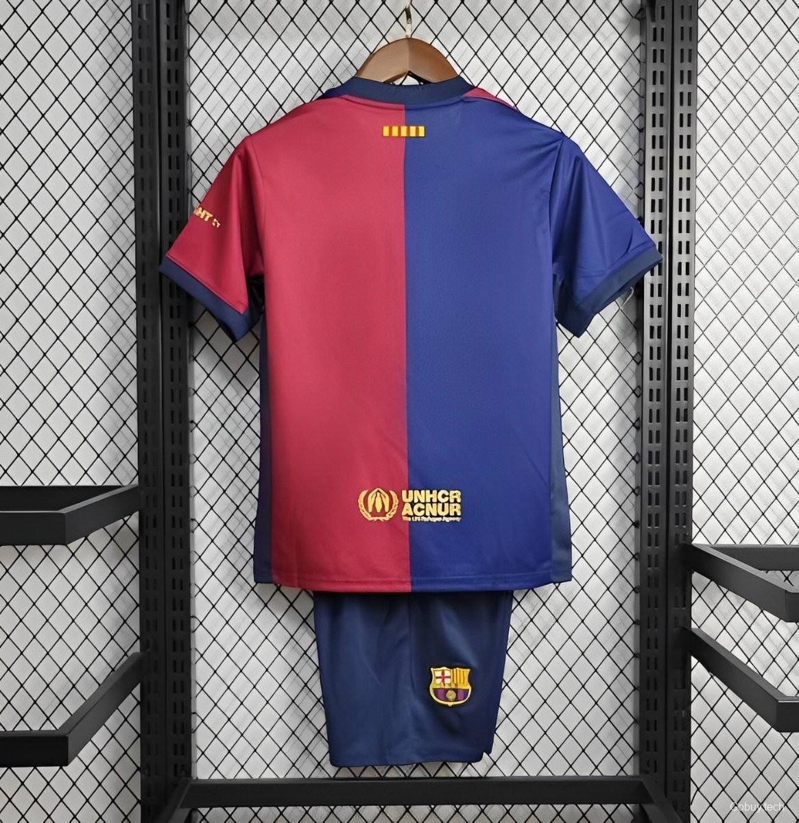 24/25 Kids Barcelona x Travis Scott Home Jersey
