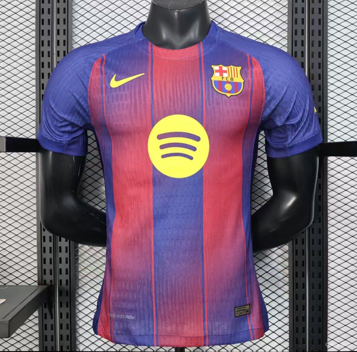 Player Version 25/26 Barcelona Home Jersey