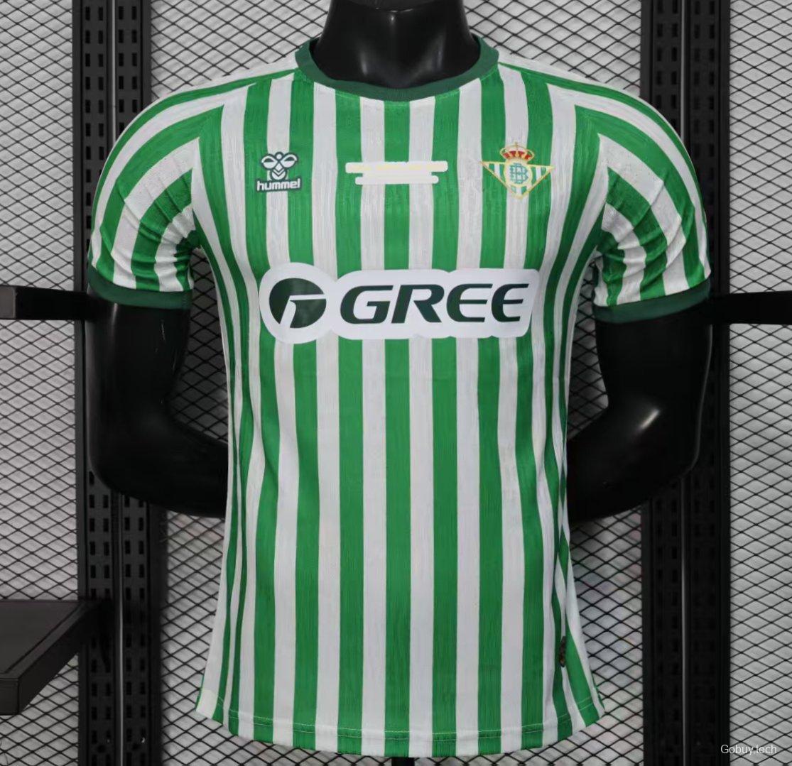Player Version 25/26 Real Betis Home Jersey