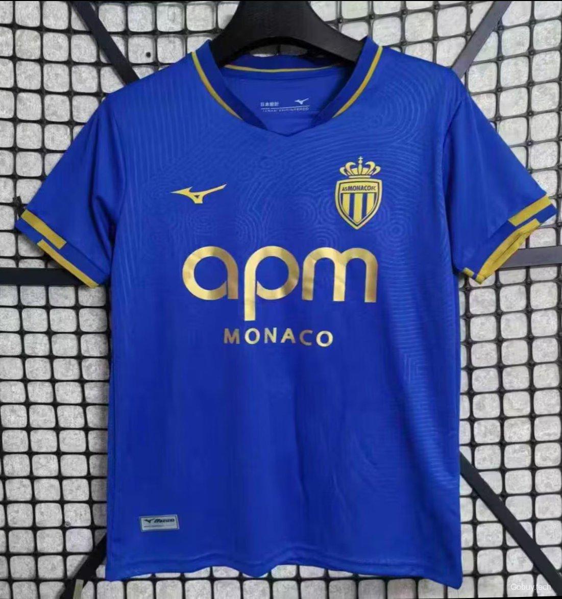 25/26 Monaco Away Blue Jersey